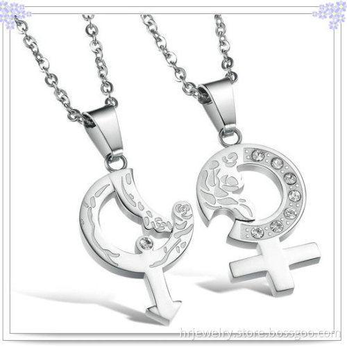 Fashion Gifts Stainless Steel Jewelry Necklace (HR2009)